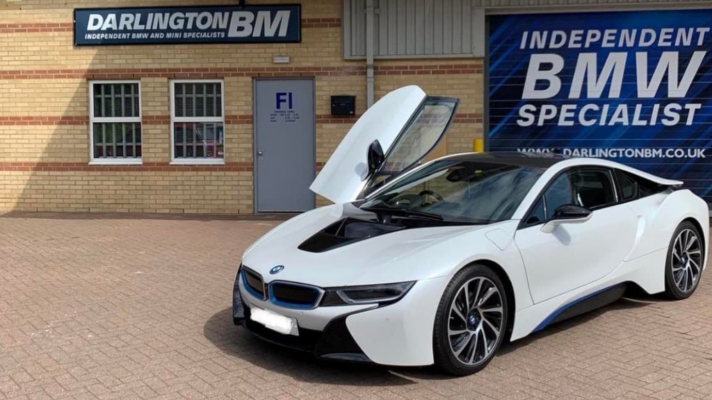 The interior of DarlingtonBM BMW Specialists Garage